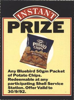 1992 Shell Rugby Greats - Instant Prize #NNO Potato Chips Front
